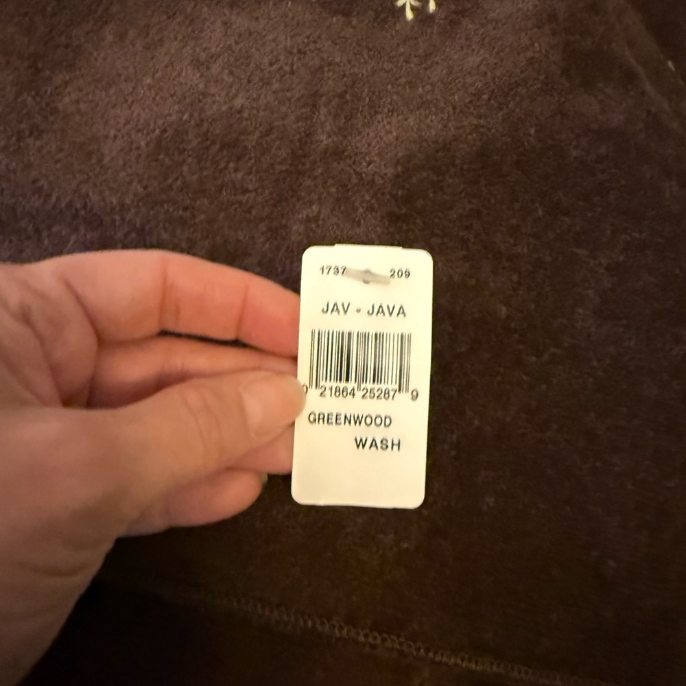 Brown Embroidered Bath Towel Set - Picture 4 of 4